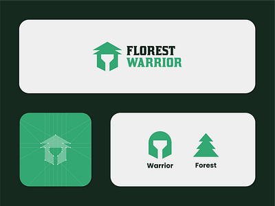 Florest Warrior - Designed by Ascendo™ Team abstractlogo brand identity brand mark branding brandmark design entrepreneurship forest graphic design icon logo logo agency logo design logo inspiration logo showcase minimalism silicon valley unique logo visual identity warrior