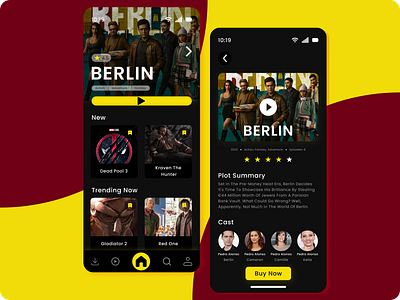 Movie App UI Design animation app ui app ui design app ux design design trends mobile uiux design movie movie app design prototyping ui ui design ui ux design uiux user experience design user interface design userinterface ux design web design wireframing