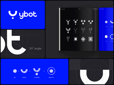 ybot — Brand Concept ai artificial intelligence b2b branding logo sass visual identity