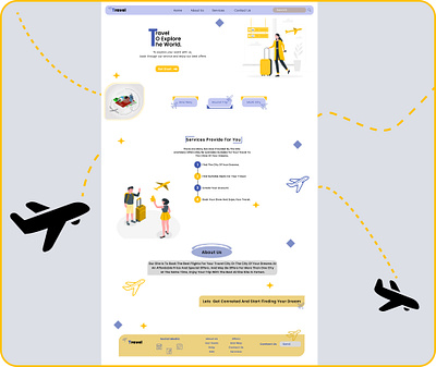 Travel Landing page