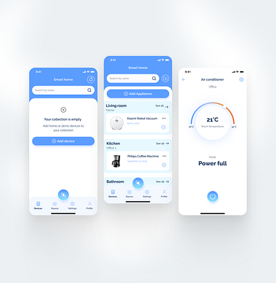 Smart home app design animation app design dribbbledesign homeautomation innovation mob motion graphics smarthomedesign ui uiux ux