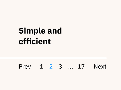 Simple and efficient nostalgic ui pagination simple but efficient ui component