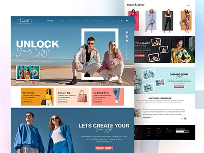 Trending Ecommerce Website Design e commerce ecommerce ecommerce website ecommerce website design shopping website shopping website design ui ux web design website