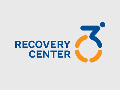 Recovery Center logo branding graphic design logo