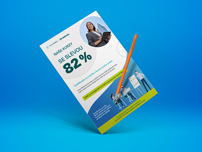 Flyer for TD SYNNEX Academy - discount oriented academy brand branding courses design discount flyer graphic design learning typography vector