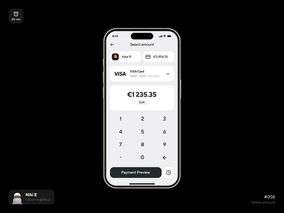 Select amount. DYUI #18 amount design bank app bank design design design app finance finance app finance design mobile app niki e payment payment design select amount ui ux