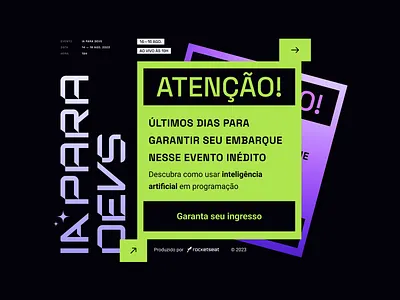 IA para Devs - identidade visual artificial inteligence brand brand design branding code design developer ia logo logodesign logotipo logotype online event programming ui visual identity