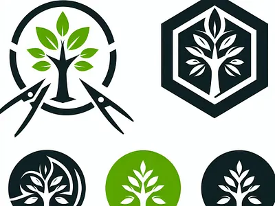 Tree Lopping ICONIC Logo graphic design logo