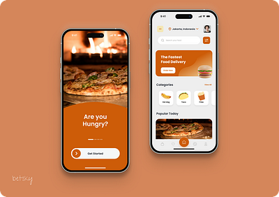 Fast Food App Design 3d branding design fast food figma ios ui uiux