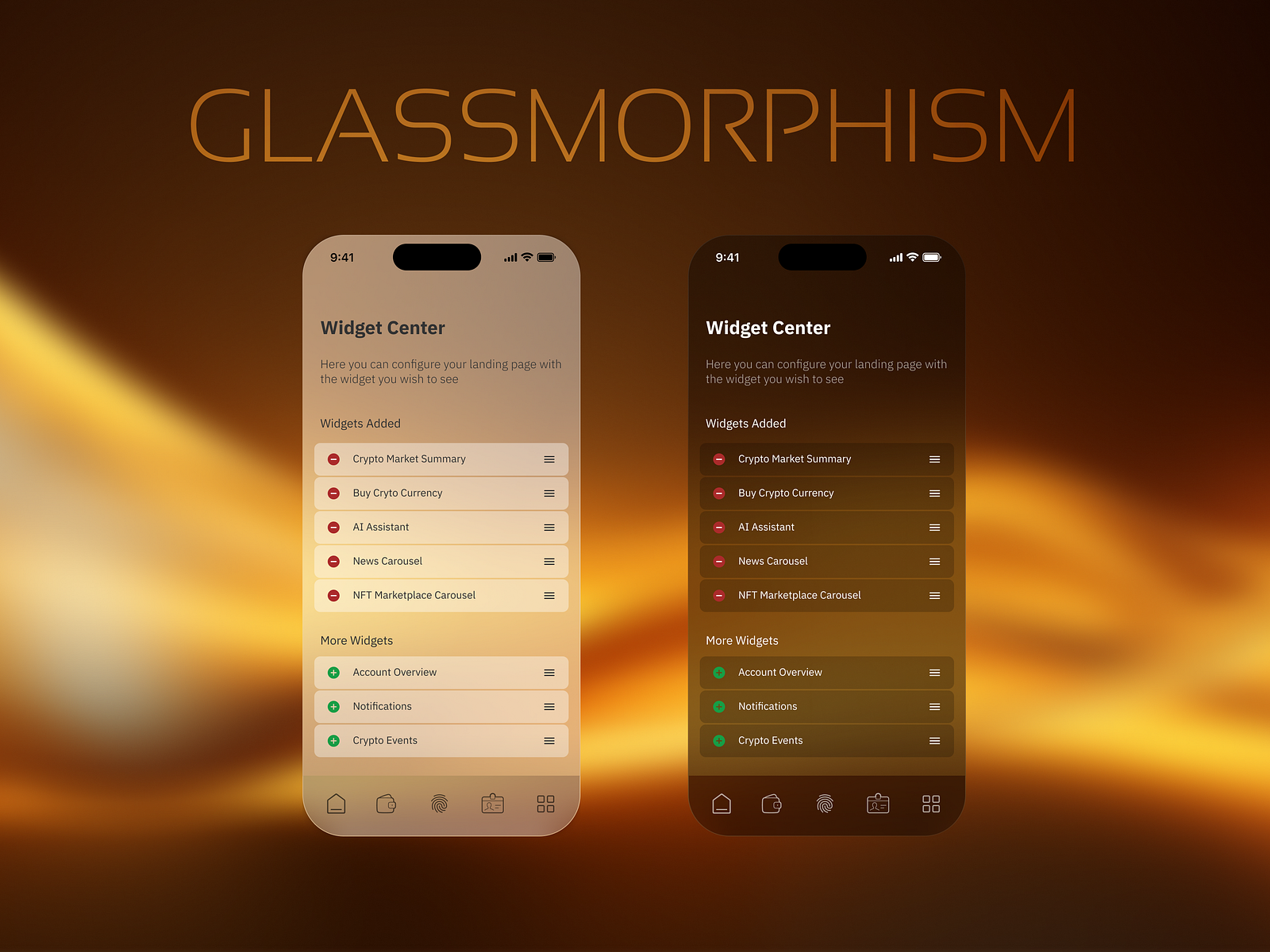 Glassmorphism Ui Mobile Design By Guillermo Pacheco Jiménez On Dribbble