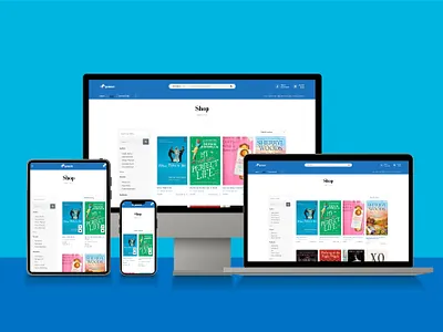 Books WooCommerc Website Development elementor website