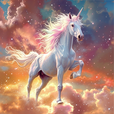 unicorn 3d branding graphic design motion graphics