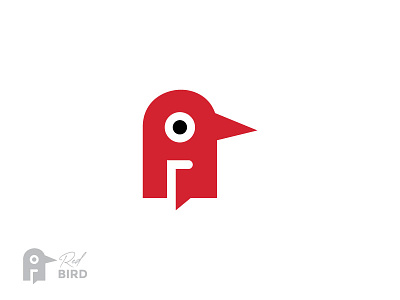 RedBird Logo birdeye icon logodesign redbirdlogo redbirdlogodesign redlogo