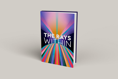 The Rays Within book cover cover editorial graphic design illustration journal planner welness book