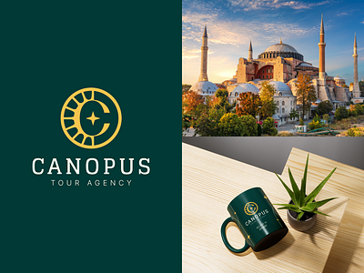 Canopus Tour Agency — logo and brand identity design