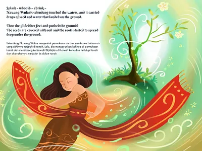 Nawang Wulan's children book children illustrator illustration illustration digital indonesia children book jiaone