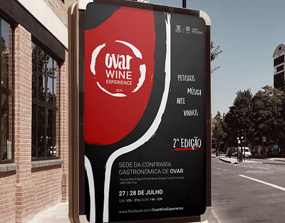 Ovar Wine Experience 2019 graphic design illustration poster wine
