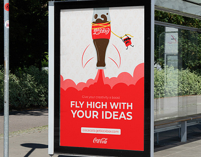 Ad campaign Coca-Cola coca cola graphic design illustration poster