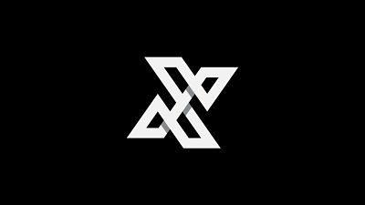 X№1 font geometry icon letter lettermark logo mark minimal x
