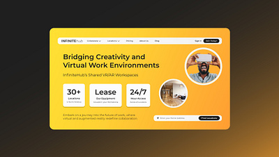UI/UX Work - InfiniteHub design ui user interface ux web website