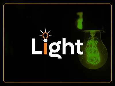 Typography Light logo template design beat logo brand identity branding illustration light light logo logo logo desisn marden light logo pulp simple light simple logo typography typography light logo typography logo vector