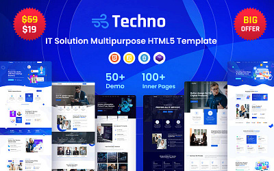 Best IT Solution & Multi-Purpose HTML5 Template startup