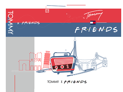 TOMMY HILFIGER X F.R.I.E.N.D.S: BRANDING branding