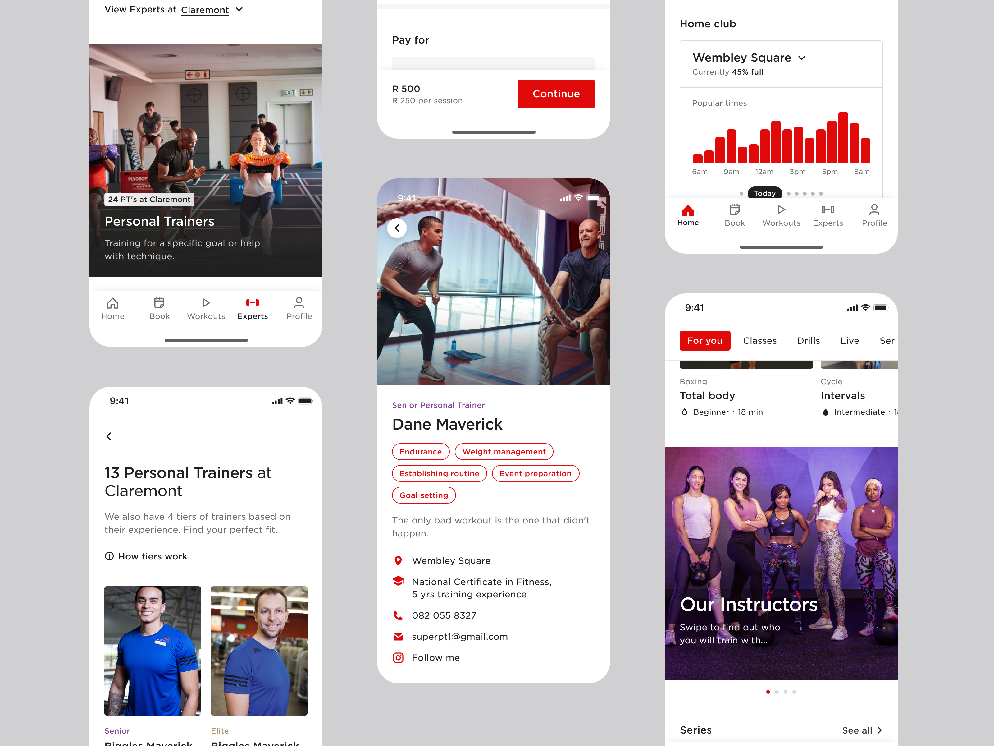 Example of Virgin Active Personal Trainer
