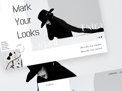 Fashion Landing Page branding fashion landing page ui uiux website