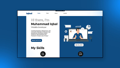 Portfolio Website Design graphic design mirzashahzaibasghar portfoliowebsite portfoliowebsitedesign ui uiux uiuxdesign uiuxdesigner websitedesign