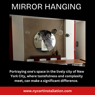 Mirror Hanging NYC mirrorhanging mirrorinstallation nycartinstallation
