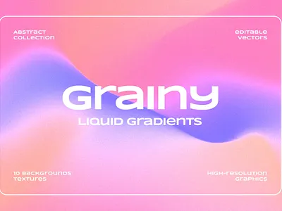 Grainy Gradient Backgrounds abstract background bright fluid gradient grain grainy holo holographic illustration iridescent liquid noise noisy rainbow smooth soft vivid wallpaper wave