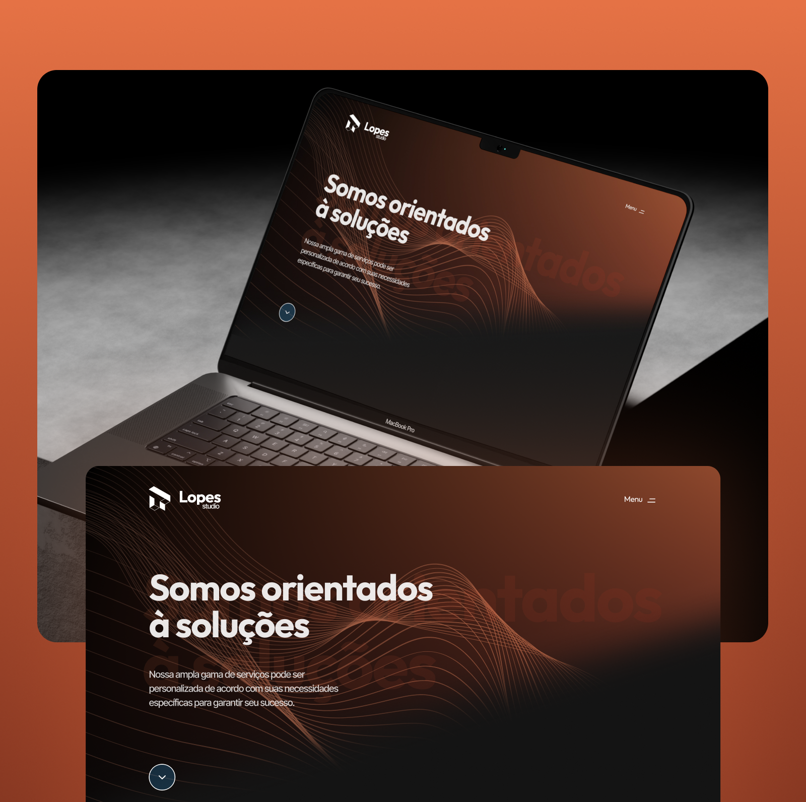 UI UX . Uma Landing Page - Software, QA & Testing, Cybersecurity blog dark darkmode ui ux website
