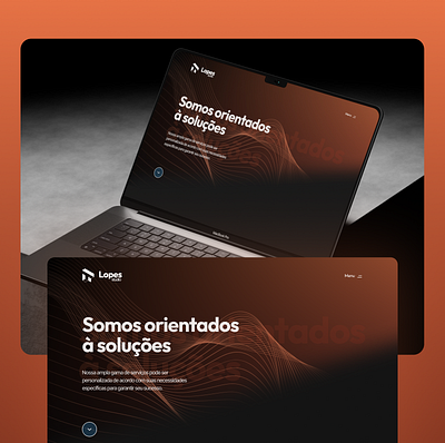 UI UX . Uma Landing Page - Software, QA & Testing, Cybersecurity blog dark darkmode ui ux website