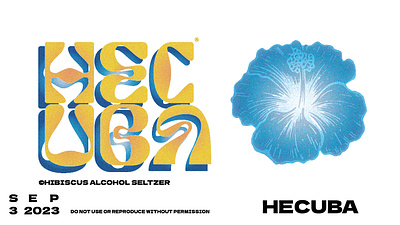 HECUBA alcohol drink alcohol seltzer drink h hecuba hybiscus logo