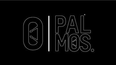 PALMOS branding design drum sticks drums drums logo logo p palmos