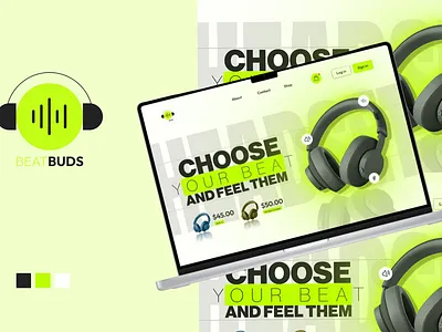 Landing Page UI Design graphic design landing page ui