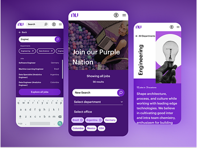 Nubank Careers banking mobile nubank ui ux