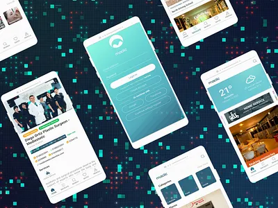 Malic App Design android app app design branding design figma graphic design illustration ios app logo ui ui ux design ux design