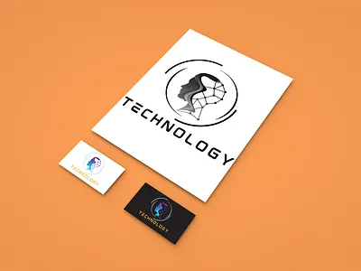 AI Neural Network Technology Logo Design 3d ai animation branding graphic design logo ui