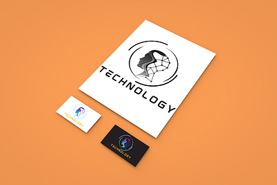 AI Neural Network Technology Logo Design 3d ai animation branding graphic design logo ui