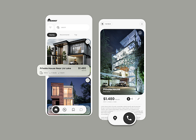 Real Estate Mobile Application app design design home app mobile app mobile app design ui uiux