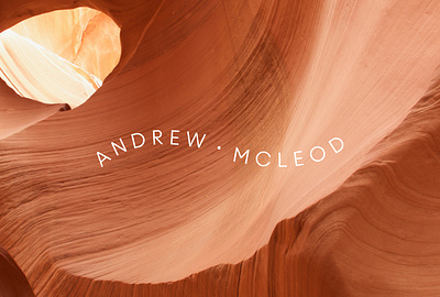 Andrew McLeod branding graphic design logo