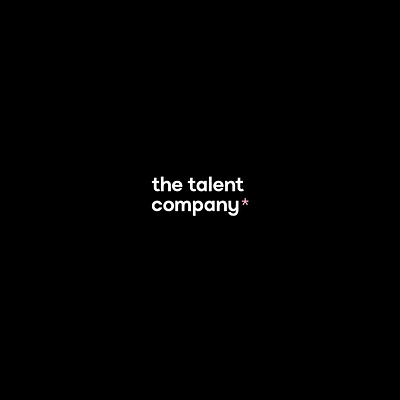 The Talent Company branding graphic design logo