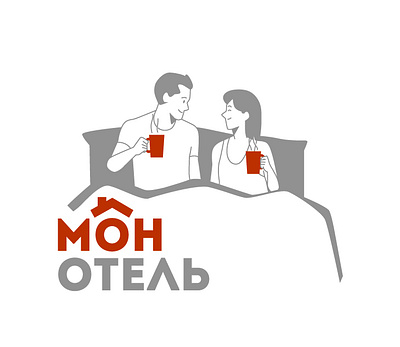 Monotel - семейный загородный мини-отель эконом-класса, 2023 branding logo