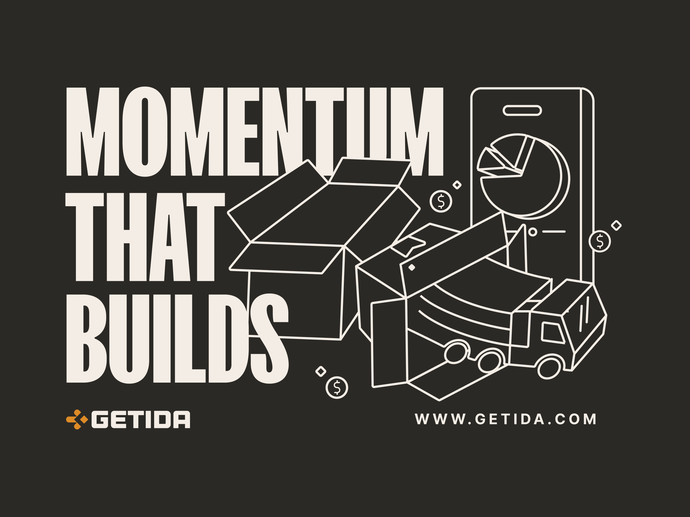 Getida Rebrand b2b brand identity branding branding agency focus lab graphic design identity design logo design rebrand visual identity