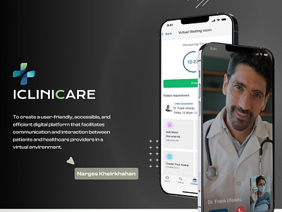 "ICLINICARE" Case Study(Telemedicine app) app digitalhealthdesign healthcareui healthtechui medicalappux patientcentricdesign remotehealthcare telemedicinedesign telemedicinetrends virtualclinicdesign virtualhealthcare