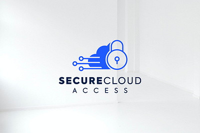 Modern Tech Logo Design cloud logo logo logo design modern logo secure logo tech logo technology logo