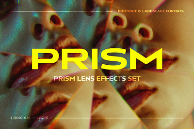 Crystal Prism Photo Effect crystal prism photo effect effect flare fractals kaleidoscope lens photo photography portfolio presentation prism rainbow refraction retro triangle vintage