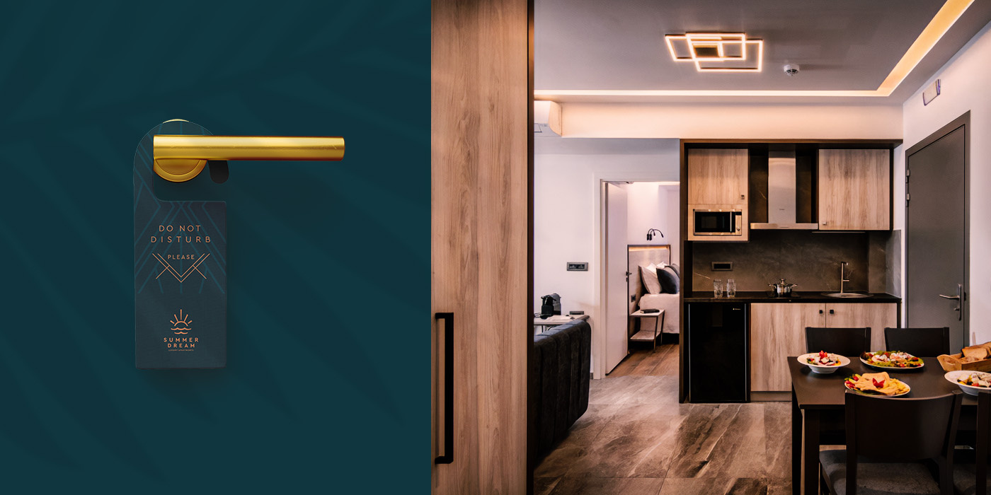 Branding “Summer Dream” Luxury apartments by Grafikon Art on Dribbble